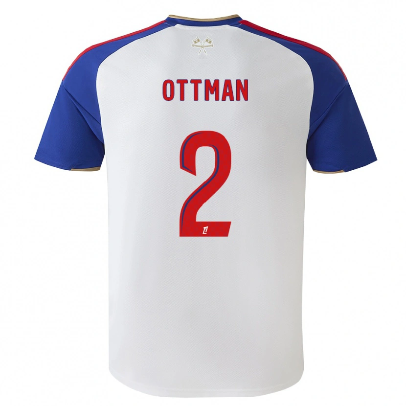 Danxen Dames Ottman Katırağ #2 Royalblue Rood Wit Thuisshirt Thuistenue 2026/27 T-Shirt België