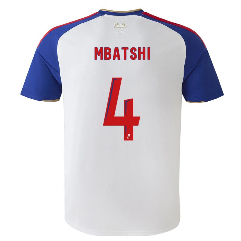 Danxen Dames Prince Mbatshi Mukuba #4 Royalblue Rood Wit Thuisshirt Thuistenue 2026/27 T-Shirt België
