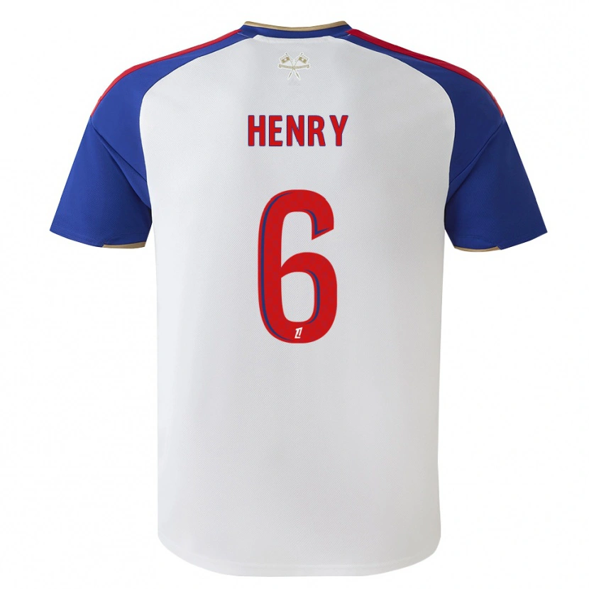 Danxen Dames Amandine Henry #6 Royalblue Rood Wit Thuisshirt Thuistenue 2026/27 T-Shirt België
