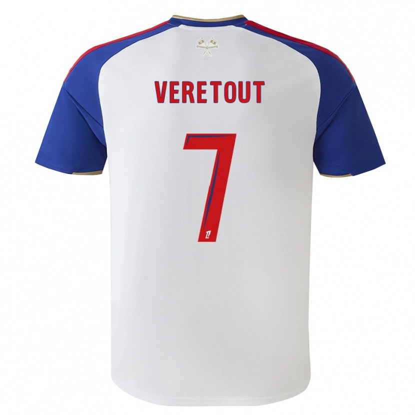 Danxen Dames Jordan Veretout #7 Royalblue Rood Wit Thuisshirt Thuistenue 2026/27 T-Shirt België
