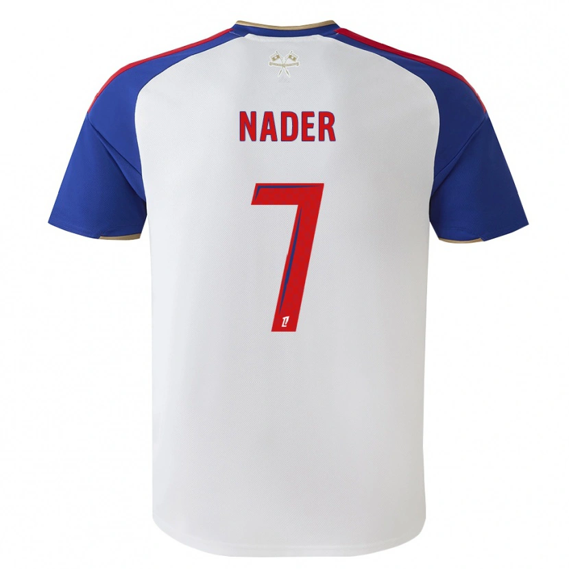 Danxen Dames Saad Nader #7 Royalblue Rood Wit Thuisshirt Thuistenue 2026/27 T-Shirt België