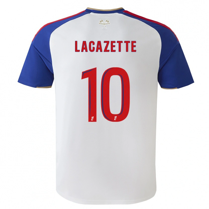 Danxen Dames Alexandre Lacazette #10 Royalblue Rood Wit Thuisshirt Thuistenue 2026/27 T-Shirt België