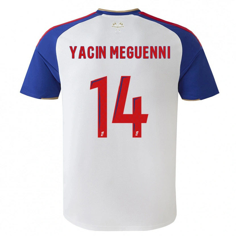 Danxen Dames Mohamed Yacin Meguenni #14 Royalblue Rood Wit Thuisshirt Thuistenue 2026/27 T-Shirt België