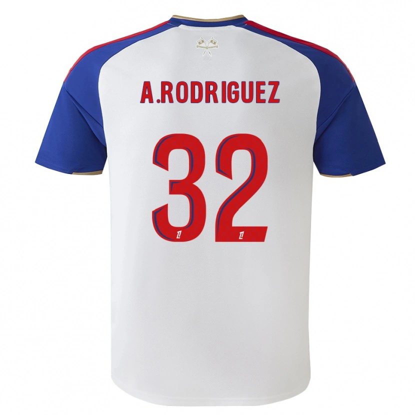Danxen Dames Alejandro Gomes Rodríguez #32 Royalblue Rood Wit Thuisshirt Thuistenue 2026/27 T-Shirt België