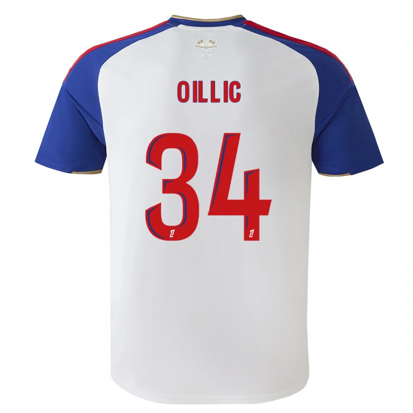 Danxen Dames Laureen Oillic #34 Royalblue Rood Wit Thuisshirt Thuistenue 2026/27 T-Shirt België
