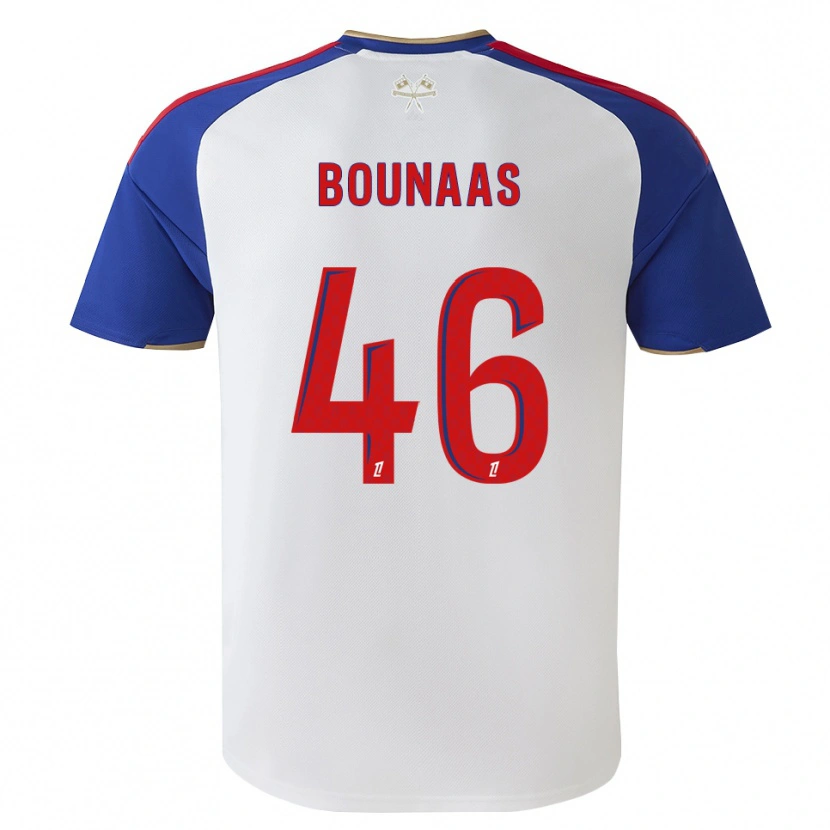 Danxen Dames Idris Bounaas #46 Royalblue Rood Wit Thuisshirt Thuistenue 2026/27 T-Shirt België