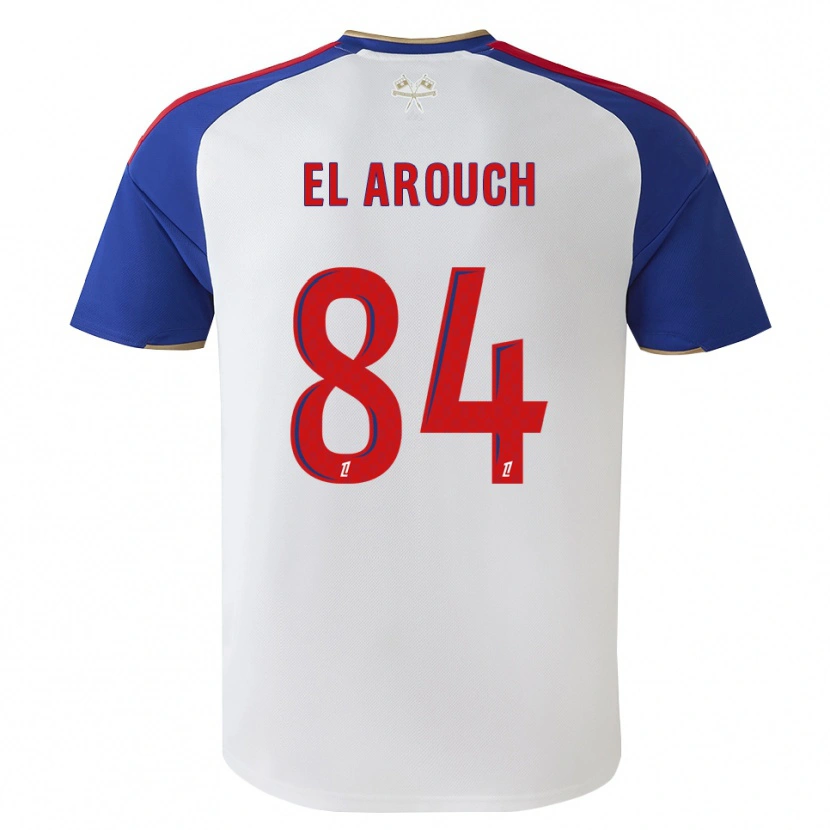 Danxen Dames Mohamed El Arouch #84 Royalblue Rood Wit Thuisshirt Thuistenue 2026/27 T-Shirt België