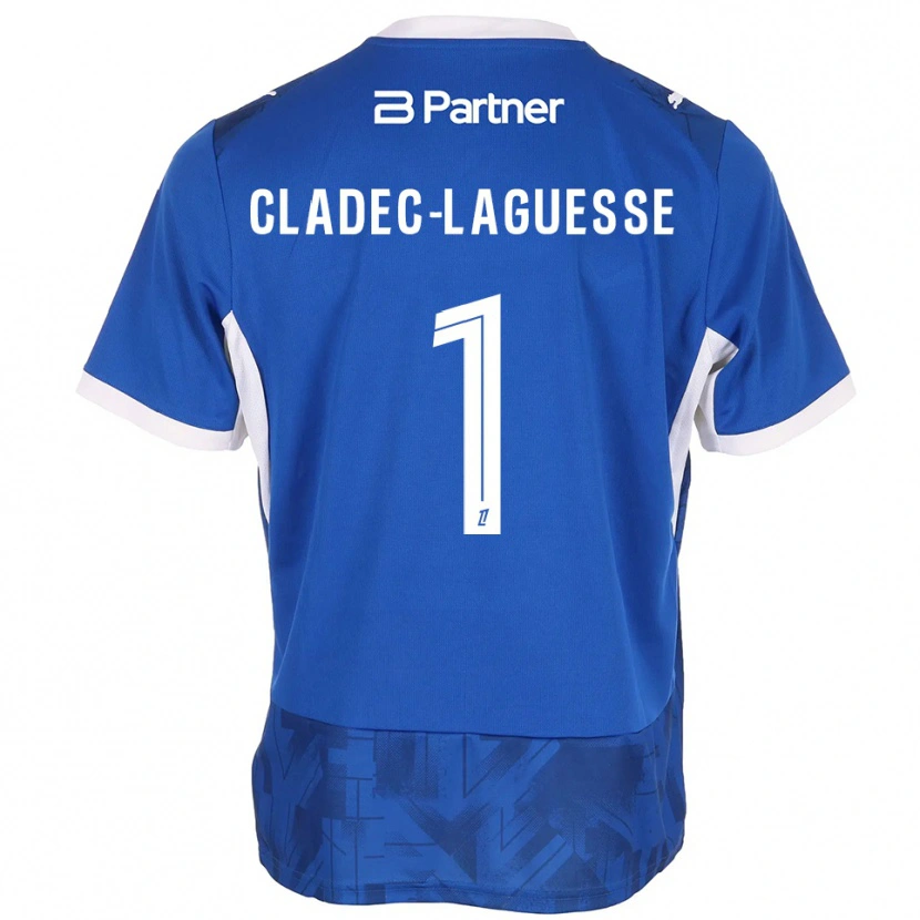 Danxen Dames Christopher Cladec-Laguesse #1 Mediumblue Wit Thuisshirt Thuistenue 2026/27 T-Shirt België