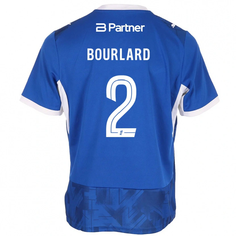 Danxen Dames Liam Bourlard #2 Mediumblue Wit Thuisshirt Thuistenue 2026/27 T-Shirt België