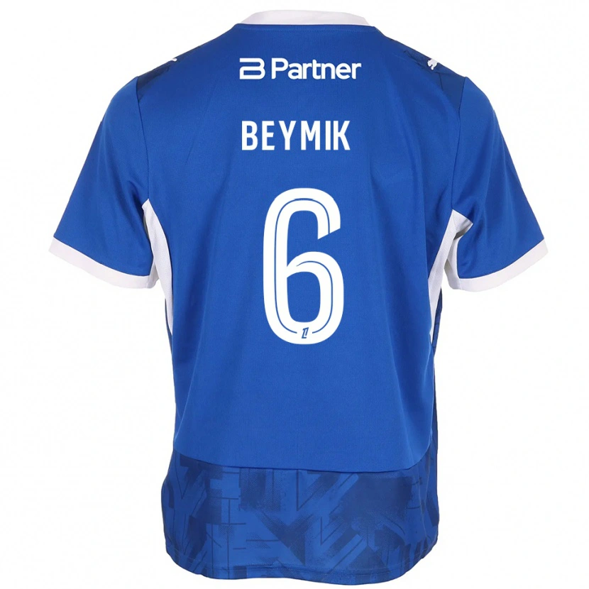 Danxen Dames Adam Beymik #6 Mediumblue Wit Thuisshirt Thuistenue 2026/27 T-Shirt België