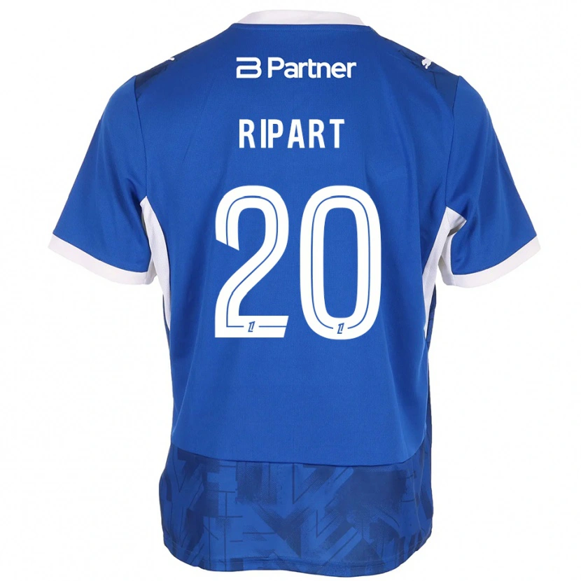 Danxen Dames Renaud Ripart #20 Mediumblue Wit Thuisshirt Thuistenue 2026/27 T-Shirt België