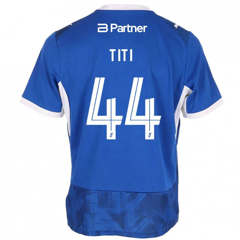 Danxen Dames Yvann Titi #44 Mediumblue Wit Thuisshirt Thuistenue 2026/27 T-Shirt België