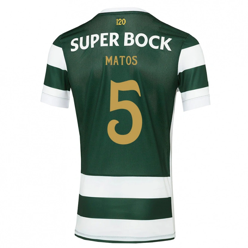 Danxen Dames Sérgio Matos #5 Donkerleigrijswit Thuisshirt Thuistenue 2026/27 T-Shirt België