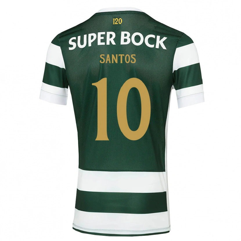 Danxen Dames Guilherme Santos #10 Donkerleigrijswit Thuisshirt Thuistenue 2026/27 T-Shirt België