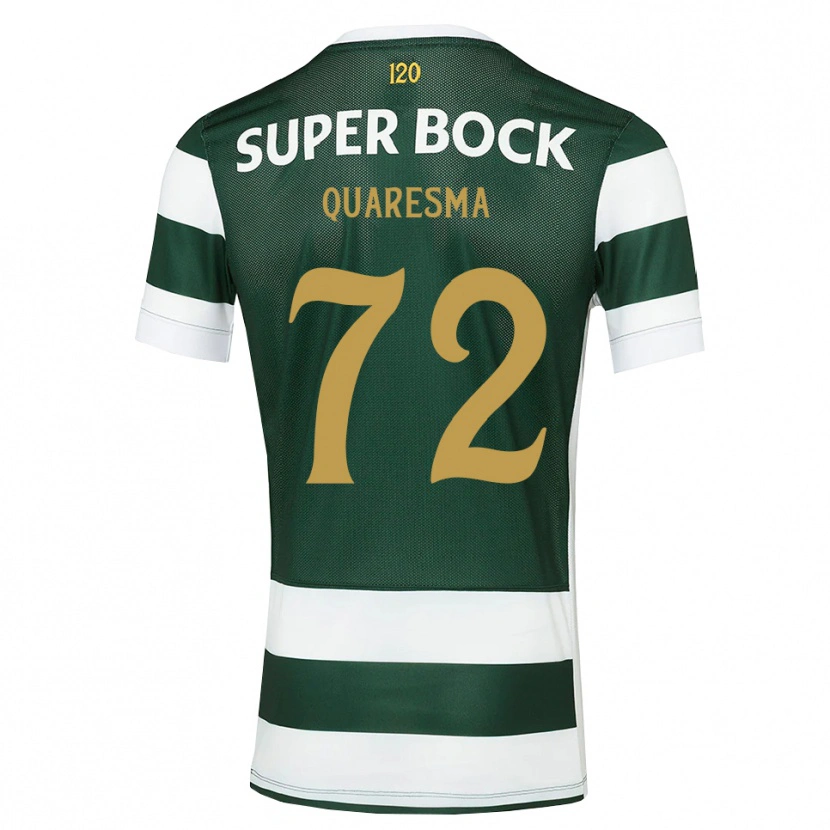 Danxen Dames Eduardo Quaresma #72 Donkerleigrijswit Thuisshirt Thuistenue 2026/27 T-Shirt België
