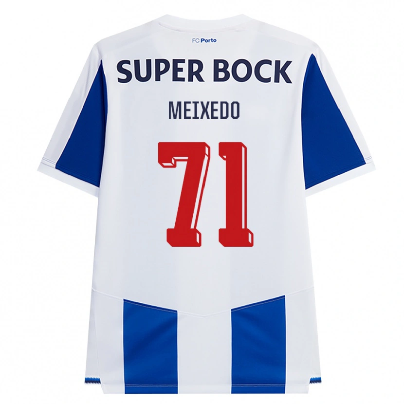 Danxen Dames Francisco Meixedo #71 Blauw Wit Rood Thuisshirt Thuistenue 2026/27 T-Shirt België