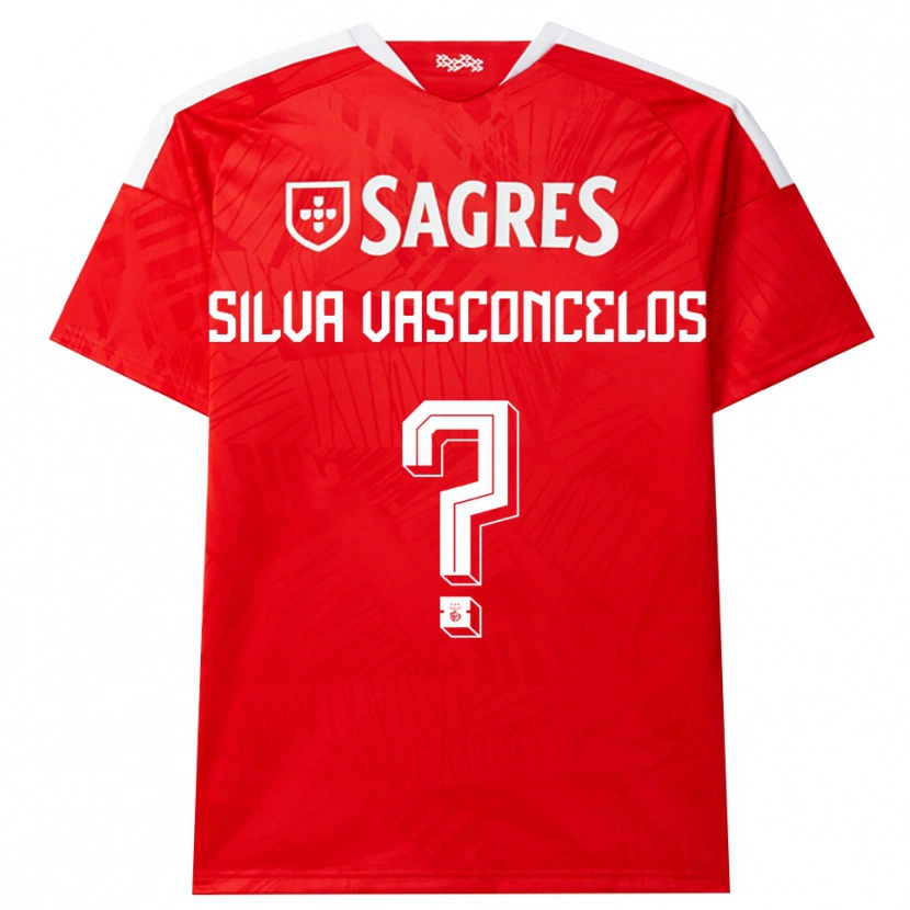 Danxen Dames Martim Silva Vasconcelos #0 Rood Wit Geel Thuisshirt Thuistenue 2026/27 T-Shirt België