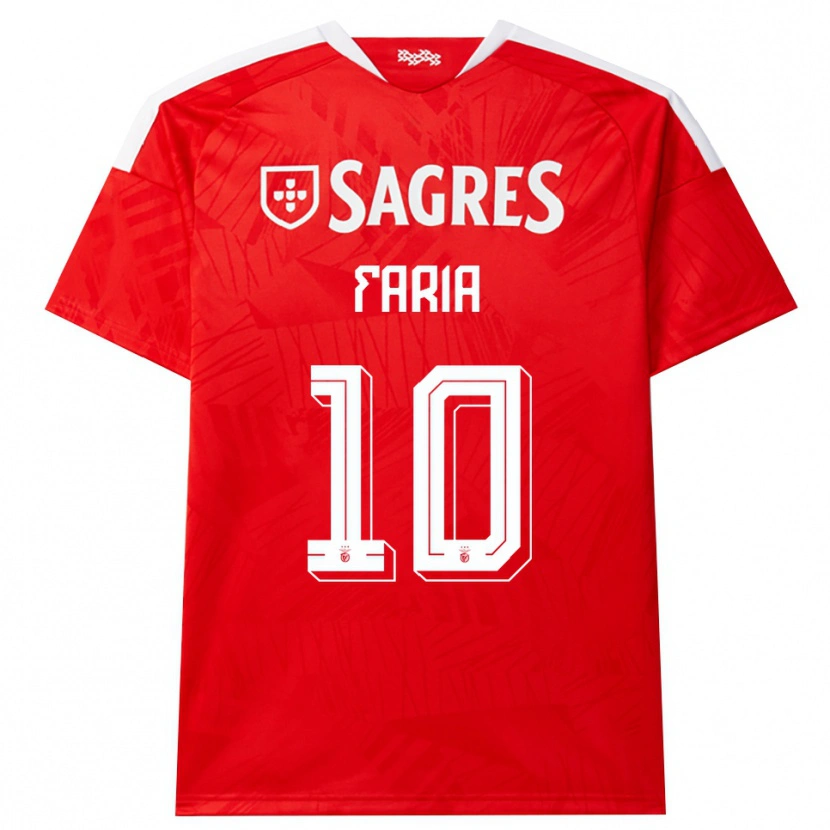 Danxen Dames Andreia Faria #10 Rood Wit Geel Thuisshirt Thuistenue 2026/27 T-Shirt België
