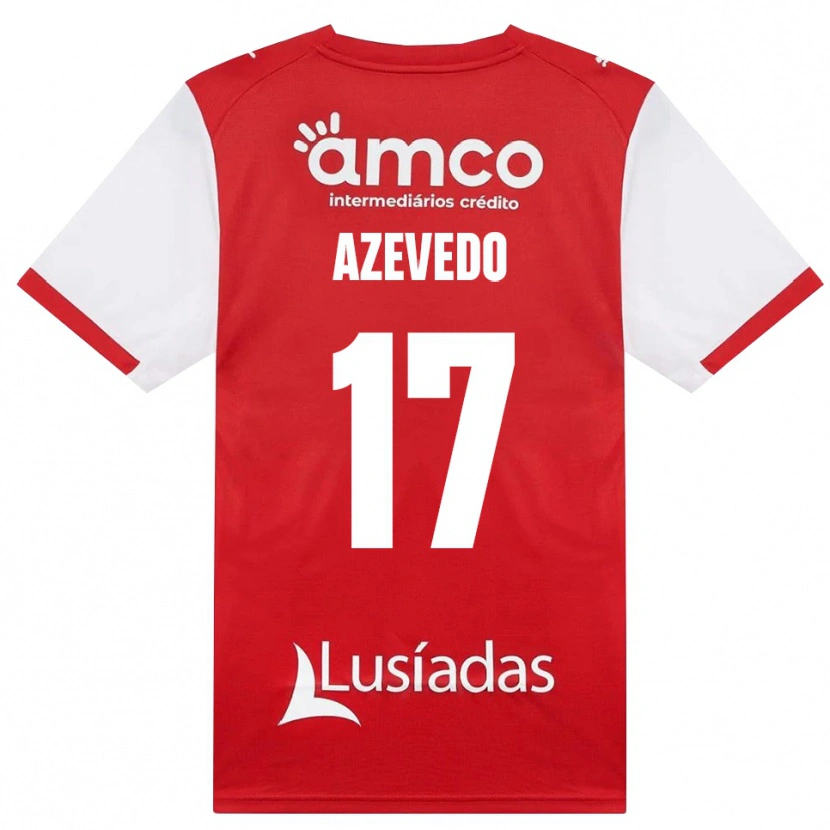 Danxen Dames Mariana Azevedo #17 Wit Rood Zwart Thuisshirt Thuistenue 2026/27 T-Shirt België