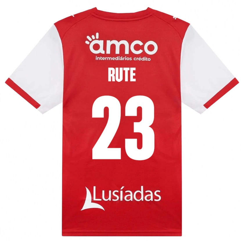 Danxen Dames Ana Rute #23 Wit Rood Zwart Thuisshirt Thuistenue 2026/27 T-Shirt België
