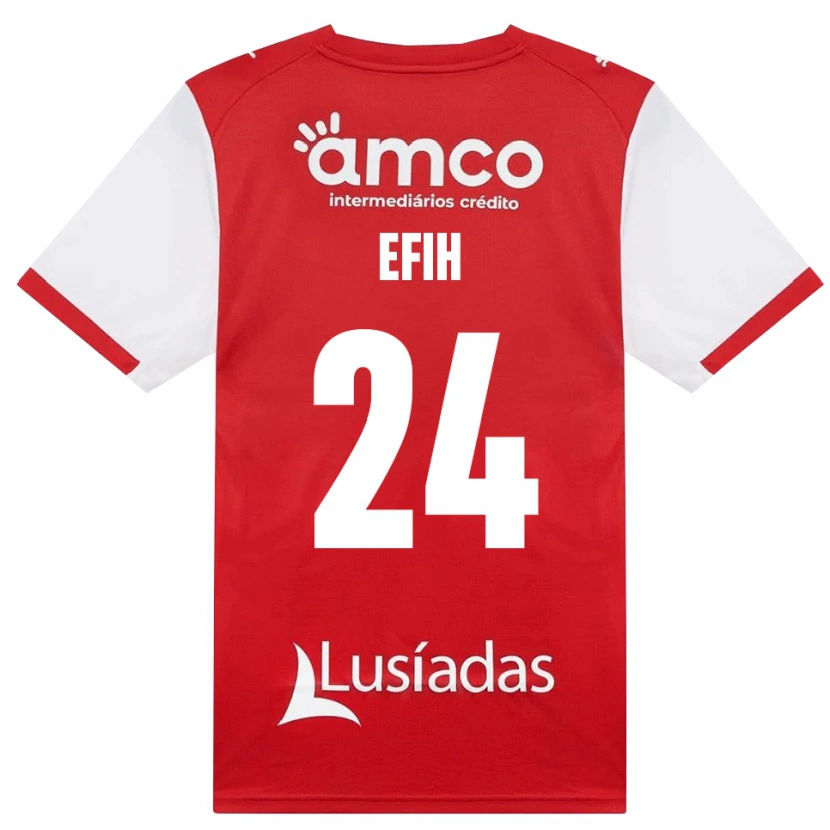 Danxen Dames Peace Efih #24 Wit Rood Zwart Thuisshirt Thuistenue 2026/27 T-Shirt België