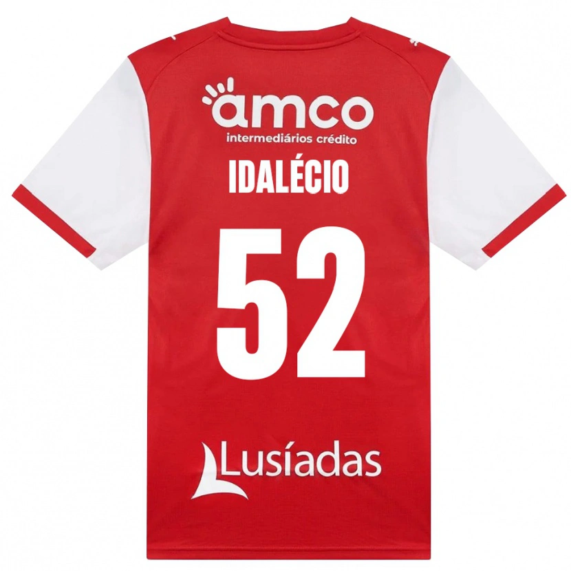 Danxen Dames Idalécio #52 Wit Rood Zwart Thuisshirt Thuistenue 2026/27 T-Shirt België