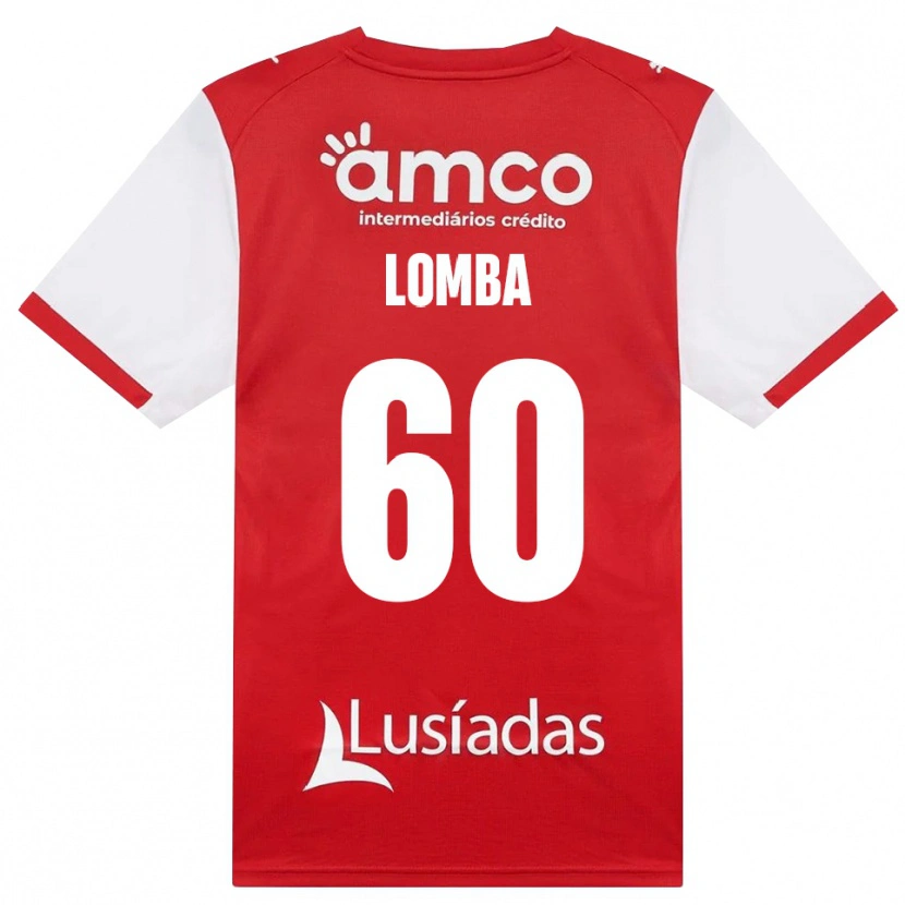 Danxen Dames João Lomba #60 Wit Rood Zwart Thuisshirt Thuistenue 2026/27 T-Shirt België