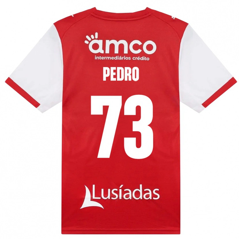 Danxen Dames Zé Pedro #73 Wit Rood Zwart Thuisshirt Thuistenue 2026/27 T-Shirt België