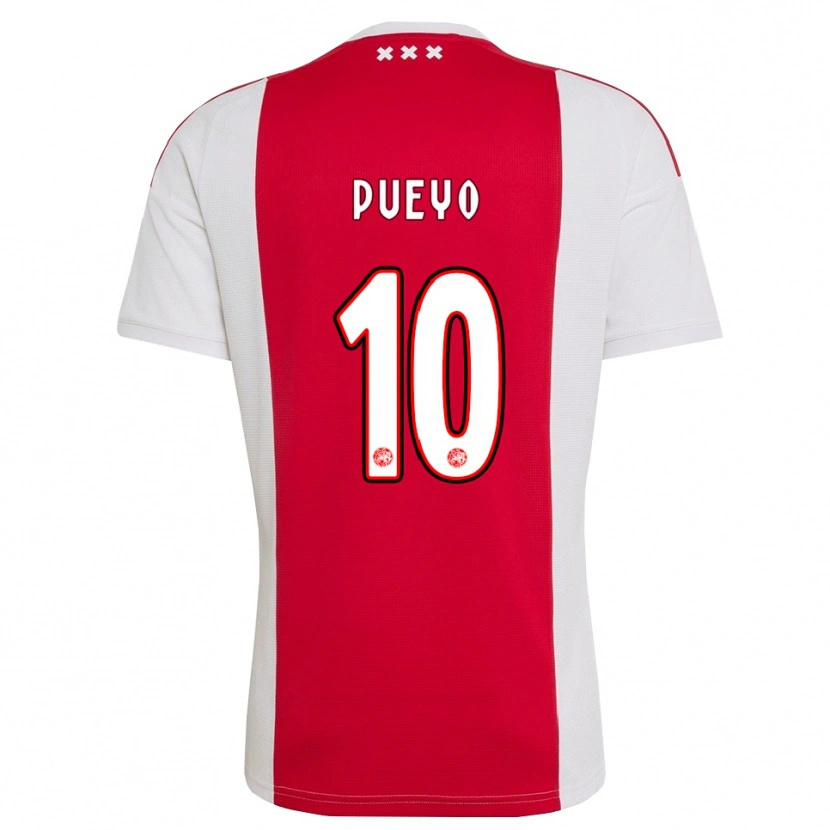 Danxen Dames Jano Monserrate #10 Rood Wit Geel Thuisshirt Thuistenue 2026/27 T-Shirt België