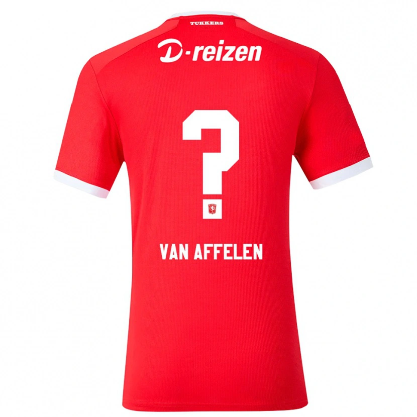 Danxen Dames Pim Van Affelen Van Saemsfoort #0 Rood Wit Thuisshirt Thuistenue 2026/27 T-Shirt België