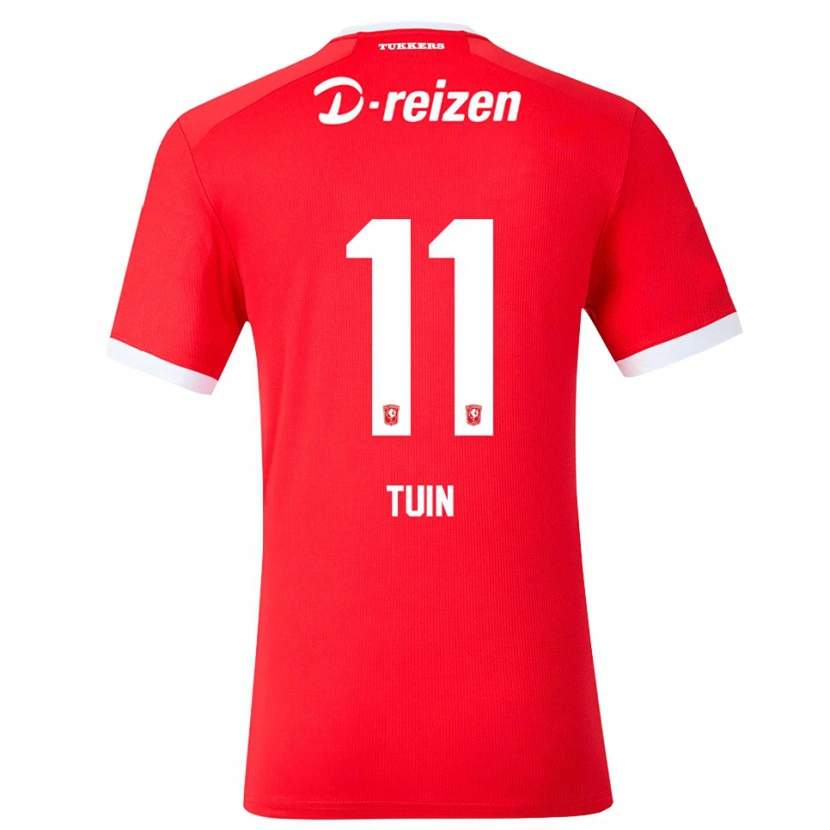 Danxen Dames Alieke Tuin #11 Rood Wit Thuisshirt Thuistenue 2026/27 T-Shirt België