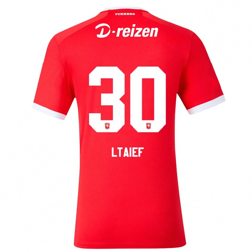 Danxen Dames Sayfallah Ltaief #30 Rood Wit Thuisshirt Thuistenue 2026/27 T-Shirt België