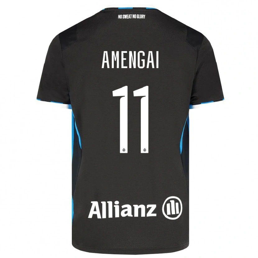 Danxen Dames Naïm Amengai #11 Zwart Rood Blauw Thuisshirt Thuistenue 2026/27 T-Shirt België