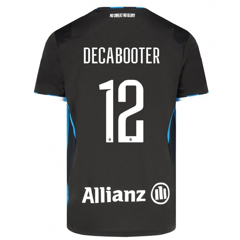 Danxen Dames Marith Decabooter #12 Zwart Rood Blauw Thuisshirt Thuistenue 2026/27 T-Shirt België