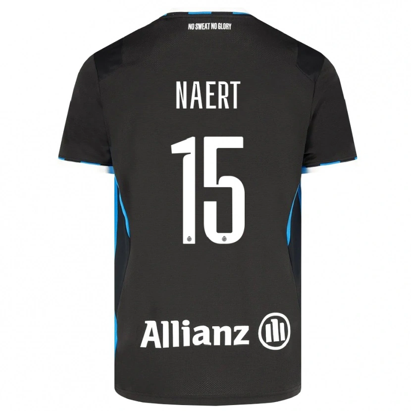 Danxen Dames Stan Naert #15 Zwart Rood Blauw Thuisshirt Thuistenue 2026/27 T-Shirt België