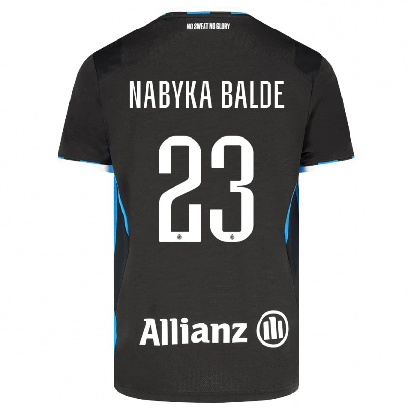 Danxen Dames Mamadou Balde #23 Zwart Rood Blauw Thuisshirt Thuistenue 2026/27 T-Shirt België