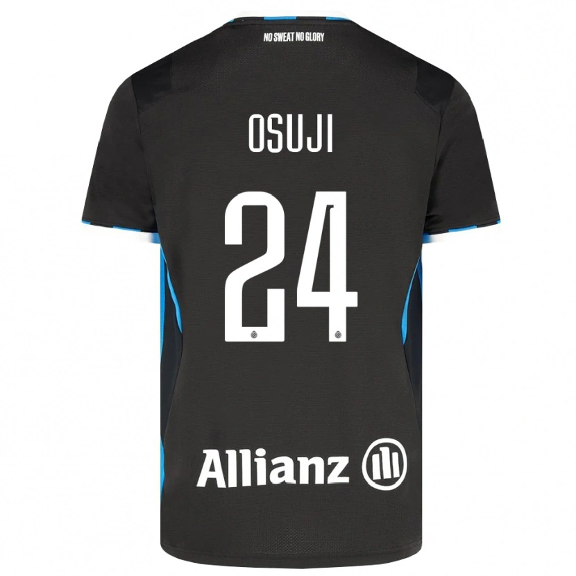 Danxen Dames Vince Osuji #24 Zwart Rood Blauw Thuisshirt Thuistenue 2026/27 T-Shirt België