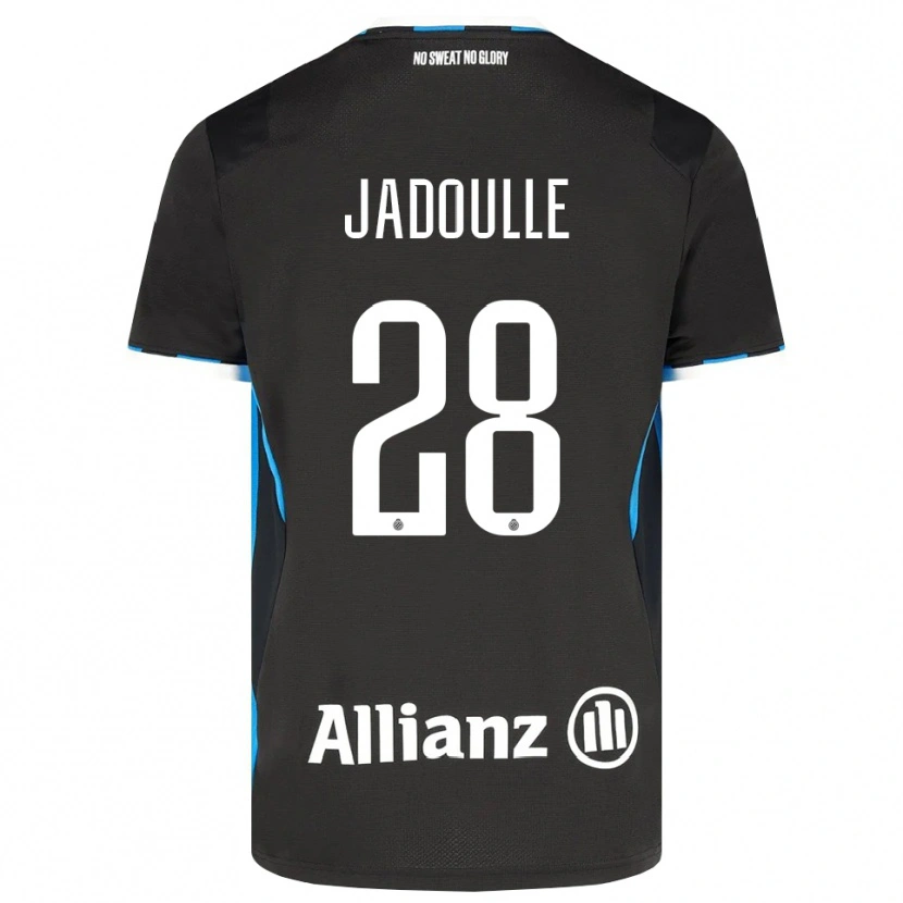 Danxen Dames Romane Jadoulle #28 Zwart Rood Blauw Thuisshirt Thuistenue 2026/27 T-Shirt België