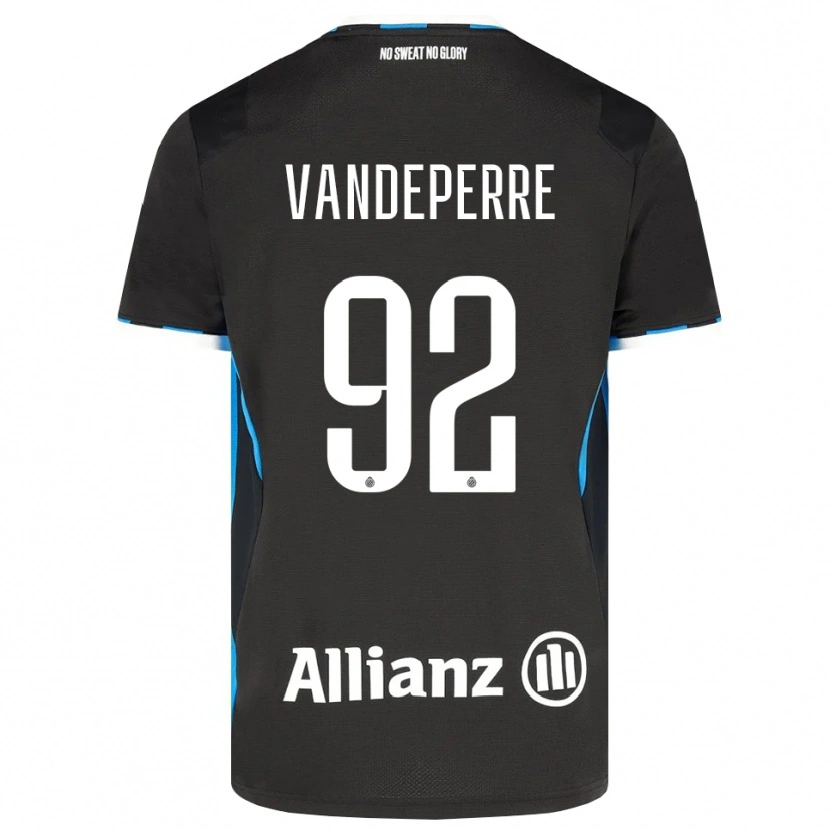 Danxen Dames Alexander Vandeperre #92 Zwart Rood Blauw Thuisshirt Thuistenue 2026/27 T-Shirt België