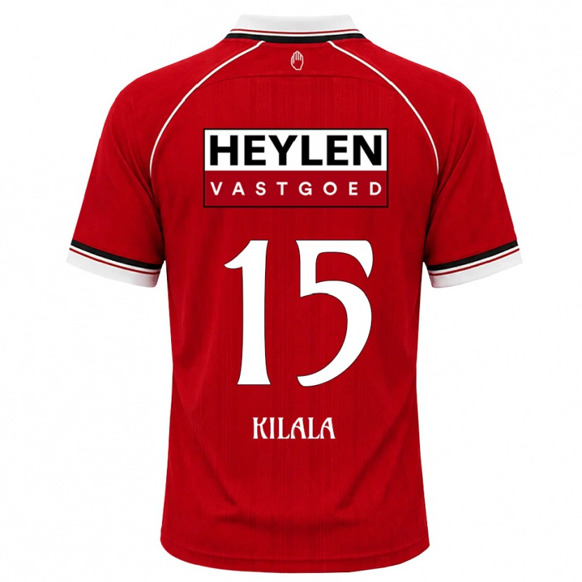 Danxen Dames Baptiste Kilala #15 Rood Wit Zwart Thuisshirt Thuistenue 2026/27 T-Shirt België