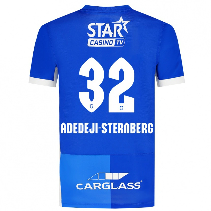 Danxen Dames Noah Adedeji-Sternberg #32 Mediumblauw Koninklijkblauw Wit Thuisshirt Thuistenue 2026/27 T-Shirt België