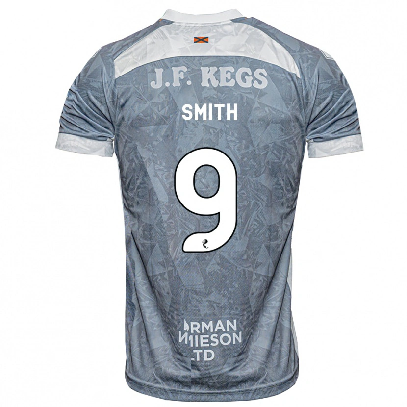 Danxen Dames Robyn Smith #9 Lichtleigrijs Uitshirt Uittenue 2026/27 T-Shirt België