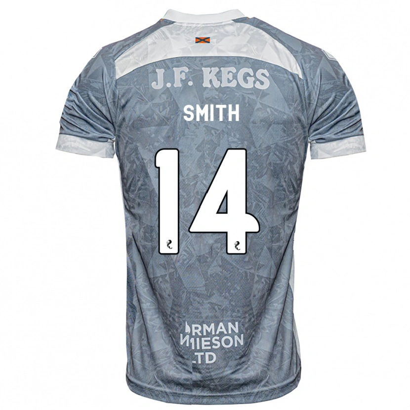 Danxen Dames Ellis Smith #14 Lichtleigrijs Uitshirt Uittenue 2026/27 T-Shirt België