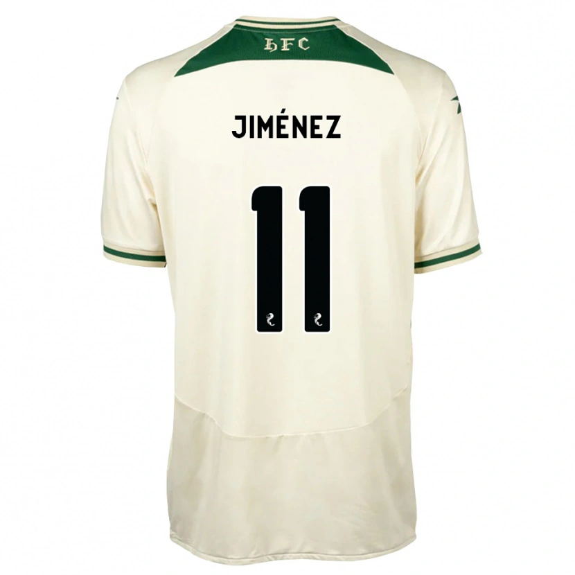 Danxen Dames Logan Jiménez #11 Wit Bosgroen Uitshirt Uittenue 2026/27 T-Shirt België