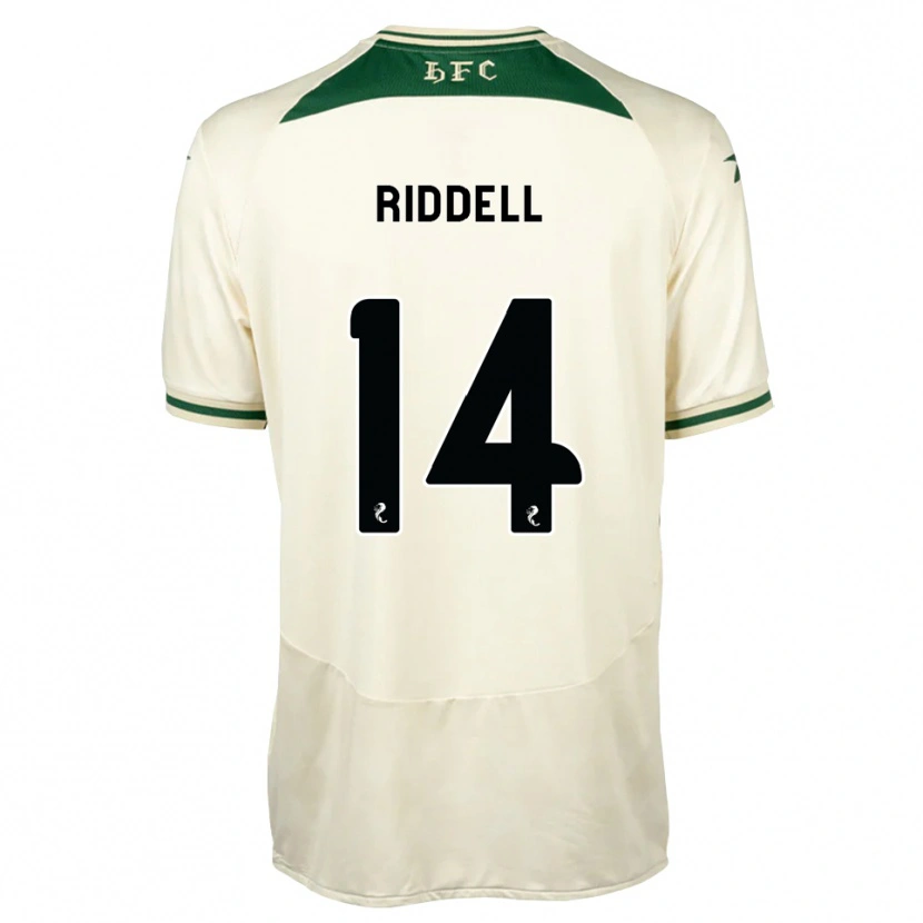 Danxen Dames Jaden Riddell #14 Wit Bosgroen Uitshirt Uittenue 2026/27 T-Shirt België