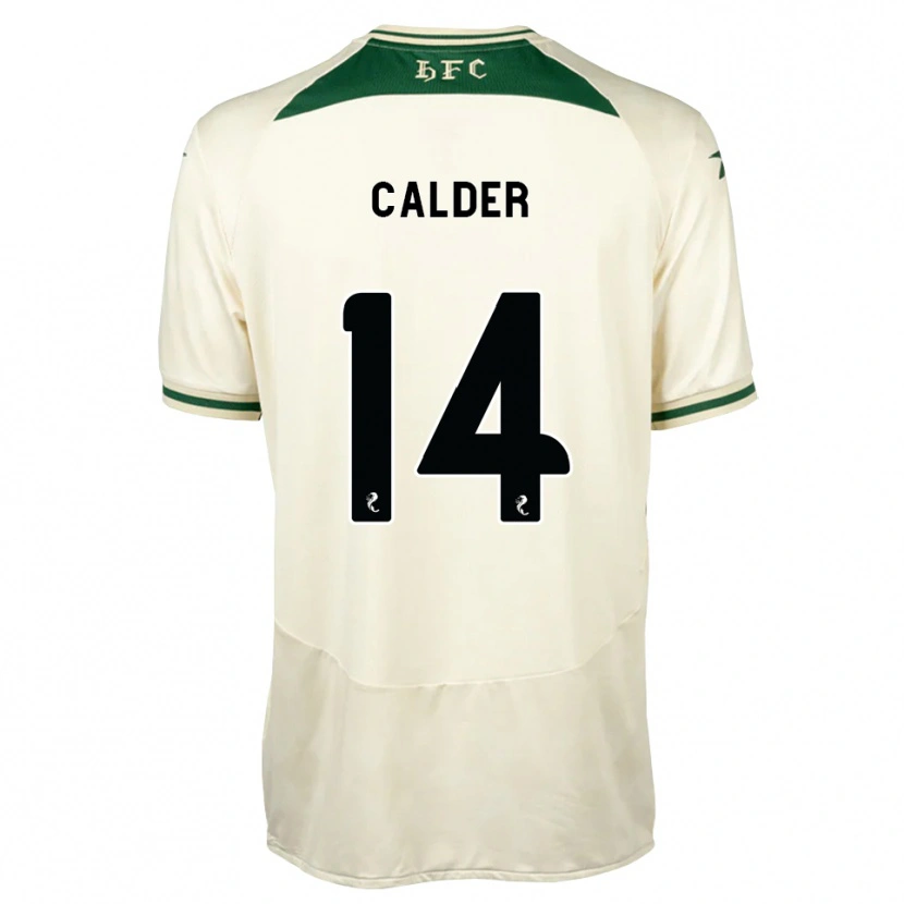 Danxen Dames Owen Calder #14 Wit Bosgroen Uitshirt Uittenue 2026/27 T-Shirt België