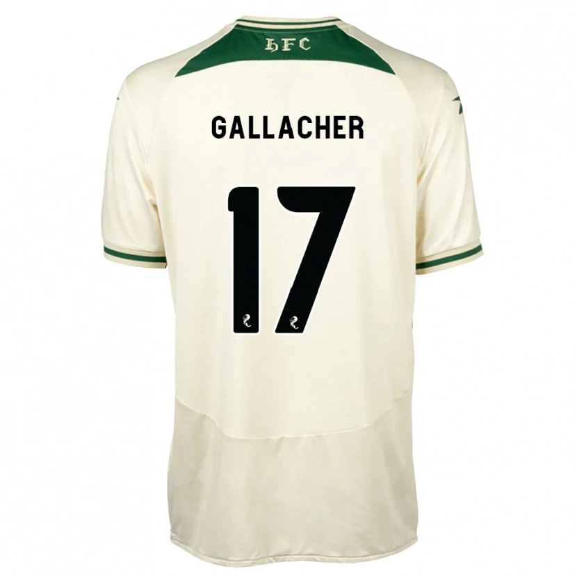 Danxen Dames Jay Gallacher #17 Wit Bosgroen Uitshirt Uittenue 2026/27 T-Shirt België