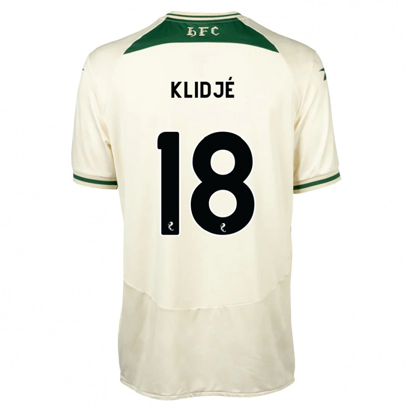 Danxen Dames Thibault Klidjé #18 Wit Bosgroen Uitshirt Uittenue 2026/27 T-Shirt België