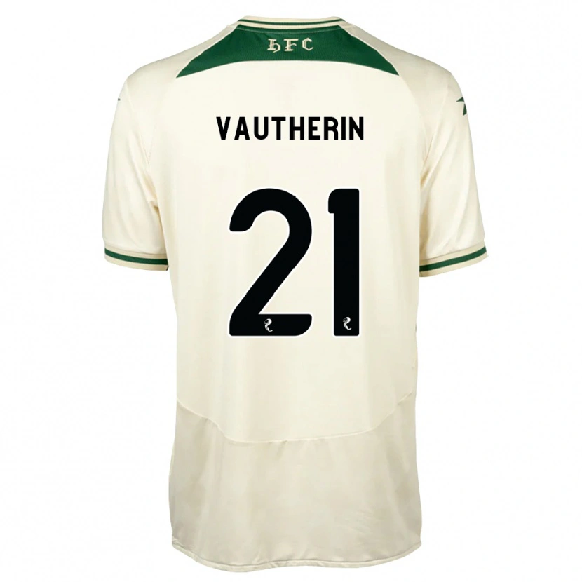 Danxen Dames Sam Vautherin #21 Wit Bosgroen Uitshirt Uittenue 2026/27 T-Shirt België