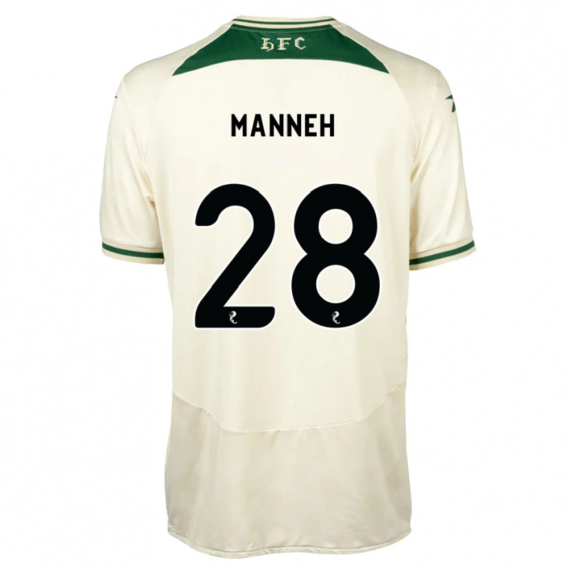 Danxen Dames Alasana Manneh #28 Wit Bosgroen Uitshirt Uittenue 2026/27 T-Shirt België